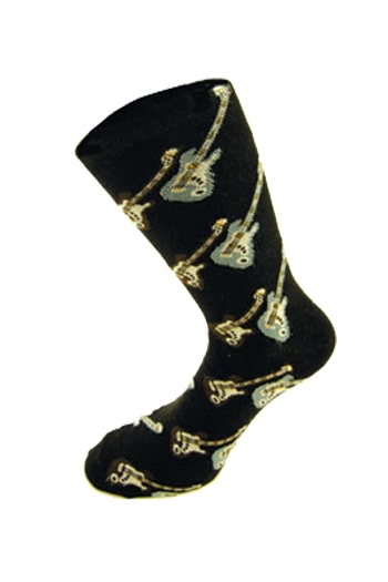 Socks With Guitar Electric Design