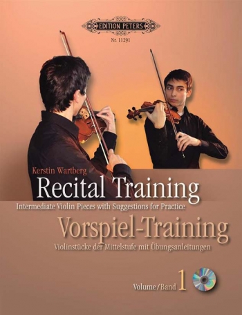Recital Training: Intermediate Violin Pieces: Volume 1: Book & CD