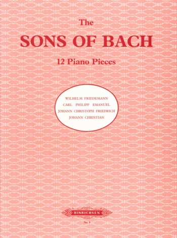 Sons Of Bach: 12 Piano Pieces (Peters)