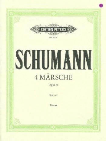 Four Marches: Opus 76: Piano (Peters)