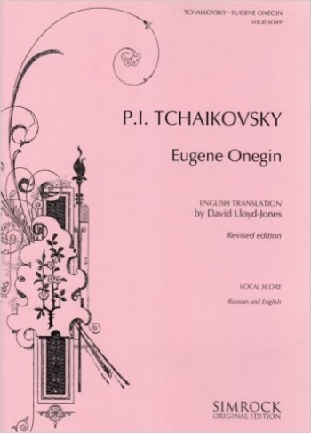 Eugene Onegin: English/Russian: Vocal Score