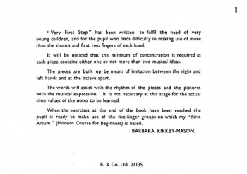 Kirkby-Mason Very First Step