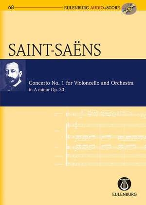 Concerto No 1: A Minor No33: Cello & Orch: Miniature Score & Cd (Audio Series No 68)