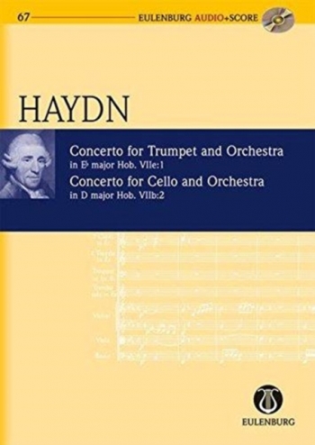 Cello Concerto Eb Major & Concerto Cello D Major: Miniature Score & Cd (Audio Series No 67