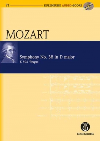 Symphony No.38: D Major: K504: Prague Miniature Score & Cd (Audio Series No 71)