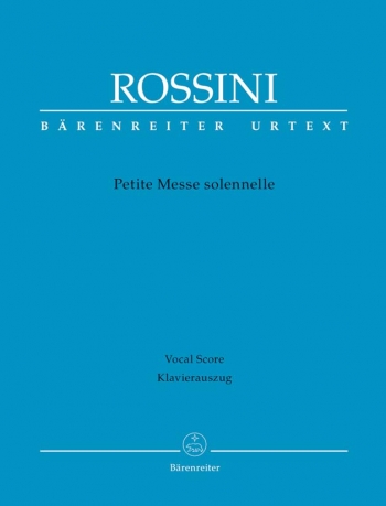Petite Messe Solennelle: Vocal Score  (Barenreiter)