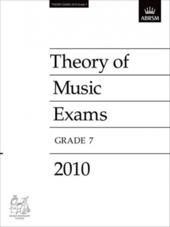 OLD STOCK SALE -  ABRSM Music Theory Past Papers 2010, Grade 7