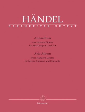 Aria Album: Handel's Operas For Mezzo Soprano/Contralto: Vocal (Barenreiter)