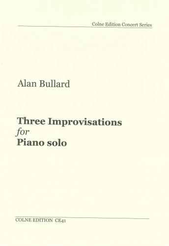 Three Improvisations: Piano Solo
