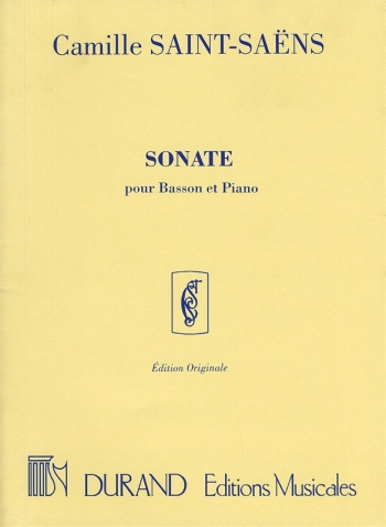 Sonata Op.168: Bassoon & Piano  (Durand)