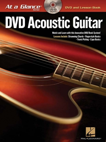 At A Glance Guitar: Acoustic Guitar: DVD And Lesson Book