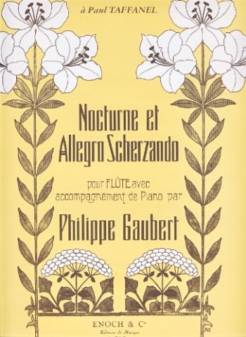 Nocturne And Allegro Scherzando: Flute & Piano