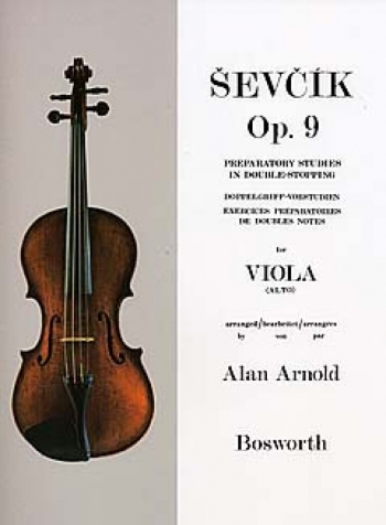 Preparatory Studies In Double Stopping Op.9: Viola (Bosworth)
