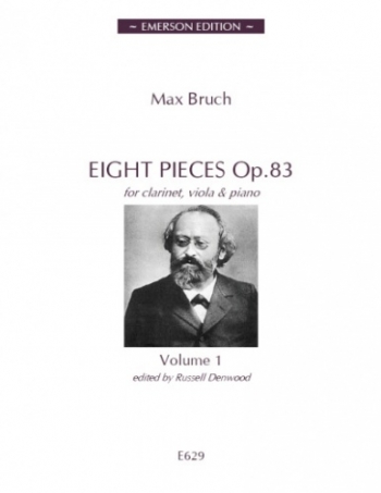Eight Pieces Op.83 Vol 1: Clarinet Viola And Piano