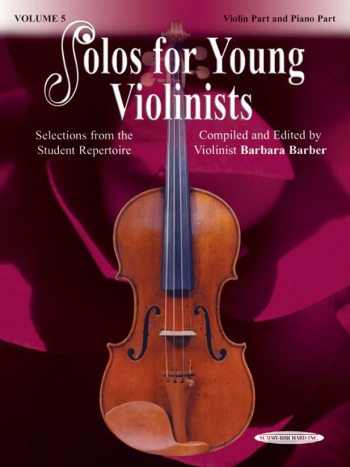 Solos For Young Violinists Vol.5 Violin & Piano (barber)
