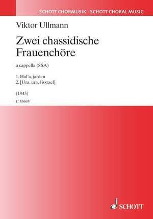 Two Hasidic Pieces For Female Choir: Vocal SSA