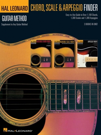 Hal Leonard Guitar Method Chord Scale & Arpeggio Finder