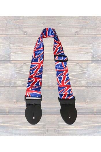 Leathergraft Guitar Strap - Union Jack