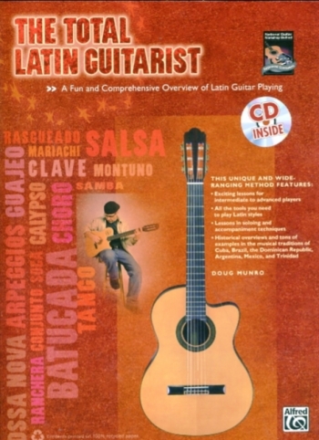 The Total Latin Guitarist: Tutor: Book & CD