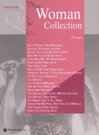 Woman Collection: 20 Songs: Piano Vocal Guitar