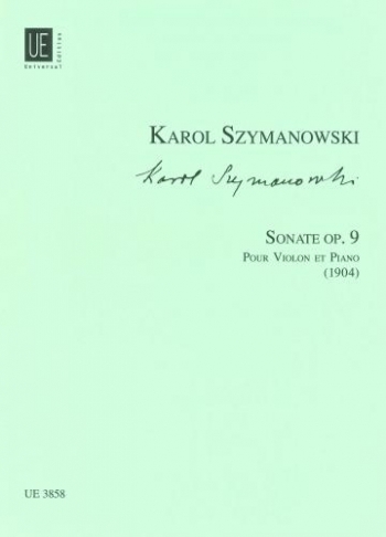 Sonata: Op 9: Violin & Piano