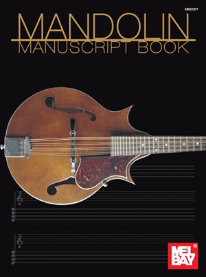 Mel Bay: Mandolin Manuscript Book