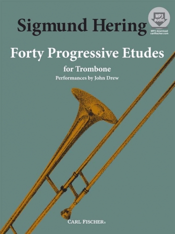 40 Progressive Etudes: Trombone: Book & Audio