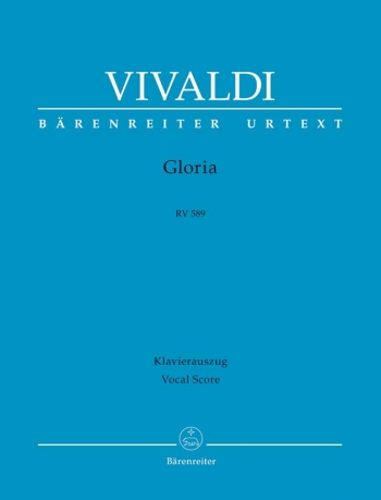 Gloria: Rv589: Vocal Score (barenreiter)