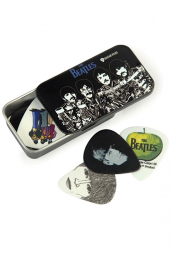 Pick Tins With Assorted Beatles Picks