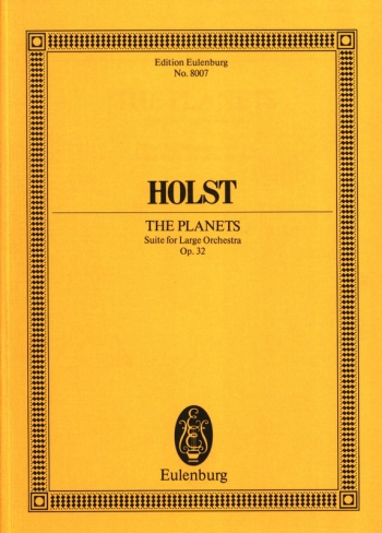 Holst: The Planets, Op. 32: Orchestra: Study Score