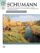 6 Etudes En Forme De Variations: OP13 For Piano (Symphonic Etudes) Bk&Cd (Alfred)