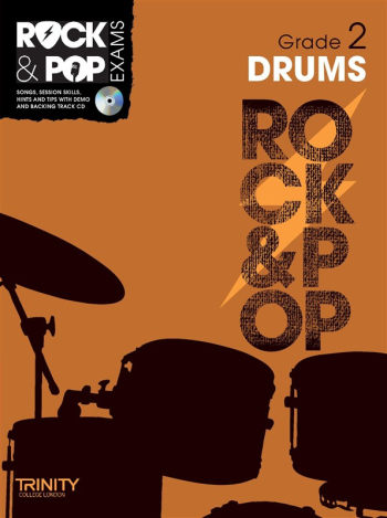 Rock & Pop Exams: Drums Grade 2: Book & Cd (Trinity)