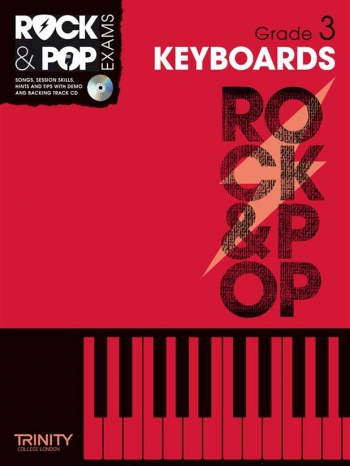 Old Stock - Rock & Pop Exams: Keyboard Grade 3 Book & Cd (Trinity)