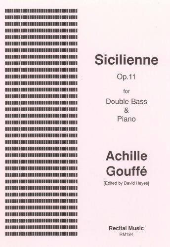 Sicilienne: Double Bass & Piano (Recital)