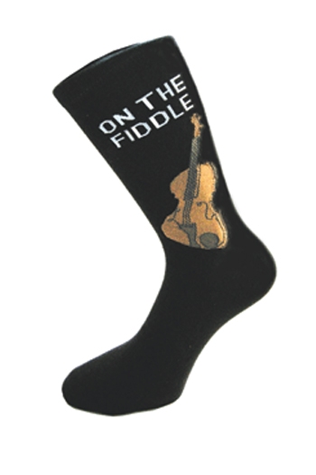 Socks With On The Fiddle Design