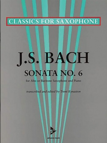Sonata: No 6: Alto Or Baritone Saxophone