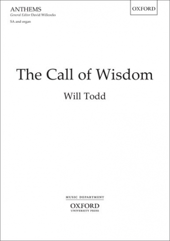 The Call Of Wisdom: Vocal SS (SA) And Organ