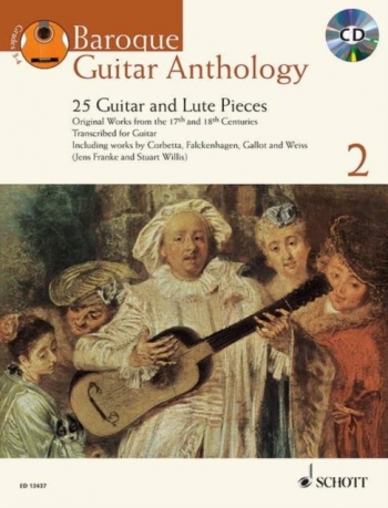 Baroque Guitar Anthology: Vol 2: Grades 3 - 4: Book & Cd