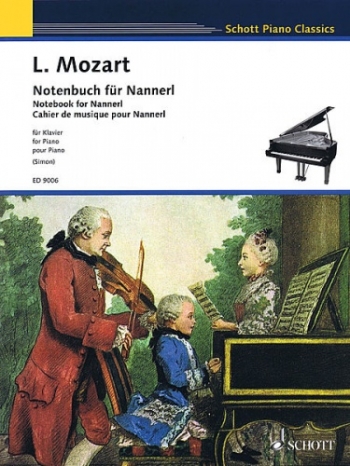 Notebook For Nannerl: Piano  (Schott)