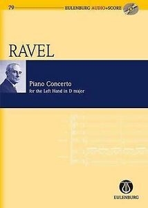 Piano Concerto For The Left Hand: Miniature Score & Cd (Audio Series No 79)
