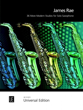 36 More Modern Studies For Solo Saxophone (James Rae)