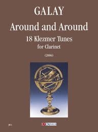 Around And Around: 18 Klezmer Tunes: Clarinet