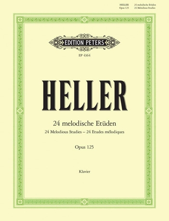 24 Melodious Studies Op.125: Piano (Peters)