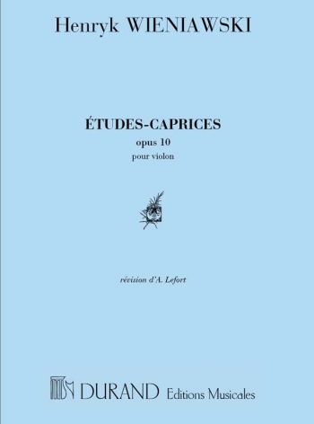 Etudes Caprices: Op.10 Violin & Piano