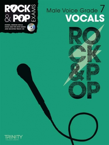 Rock & Pop Exams: Male Vocals Grade 7: Book & Cd (Trinity)