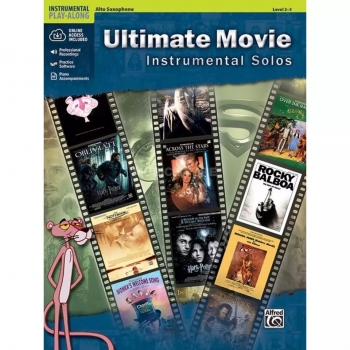 Ultimate Movie Instrumental Solos For Alto Saxophone: Book &  Audio