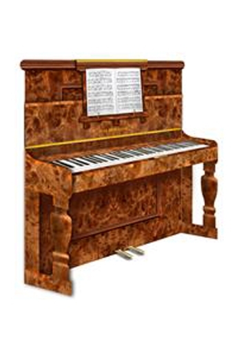 3D Card - Upright Piano
