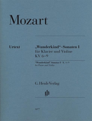 Sonatas Vol.1: Wunderkind: KV6-9: Violin & Piano