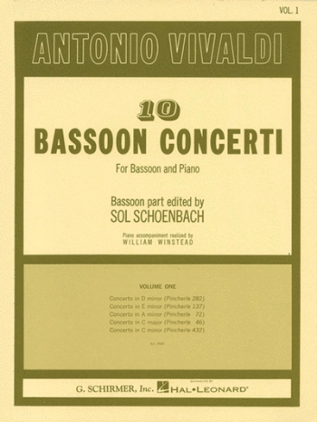 Bassoon Concerto G: Bassoon And Piano (Emerson)