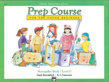 Alfred's  Basic Prep Course For The Young Beginner Notespeller Book: Level C